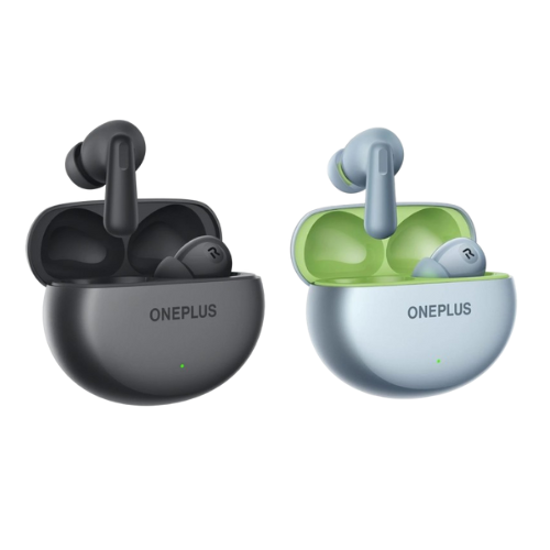 Combo Offer 2 Units of ONP Nord Buds 3 with up to 32dB ANC Bluetooth Headset -Harmonic Gray and Chromatic Blue